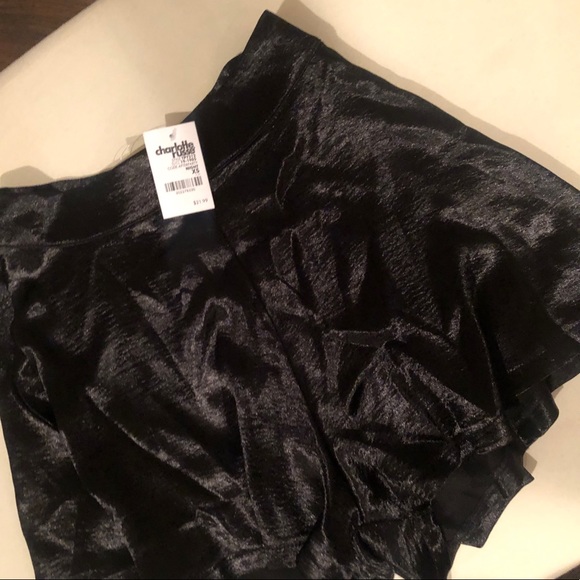 Charlotte Russe Pants - Charlotte Russe Black Shorts